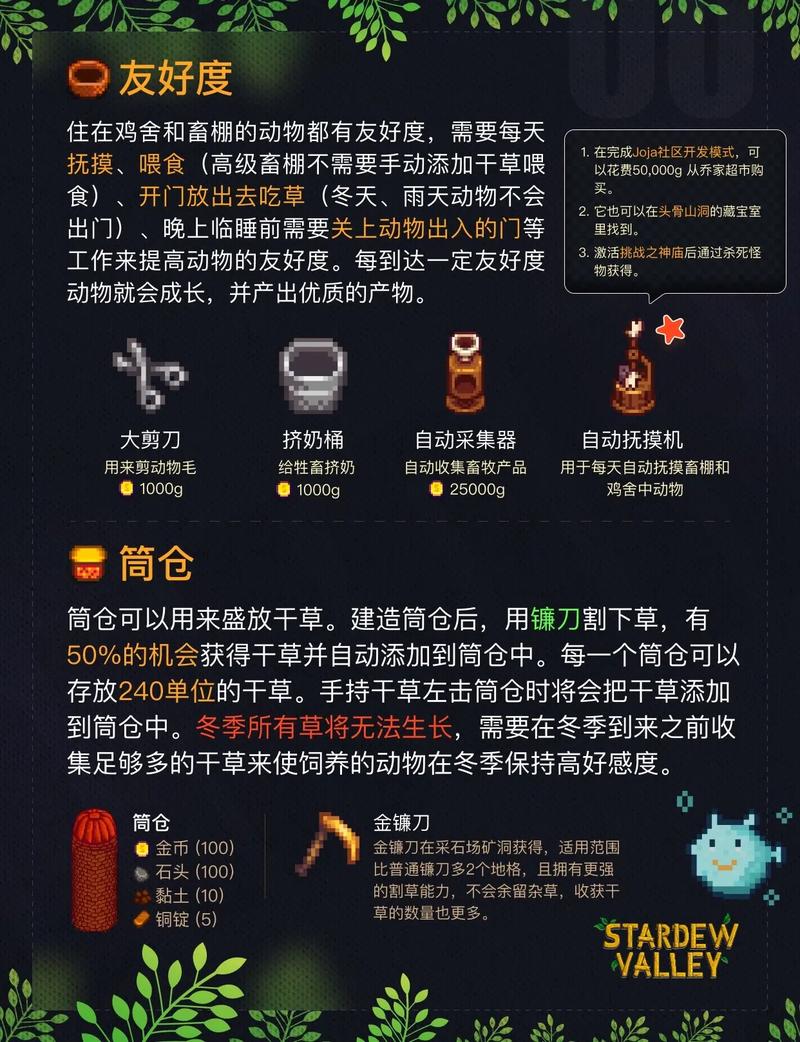 星露谷物语手游新篇章,豪华畜棚的养殖秘籍——打造你的梦幻动物王国,田园牧歌从此启航