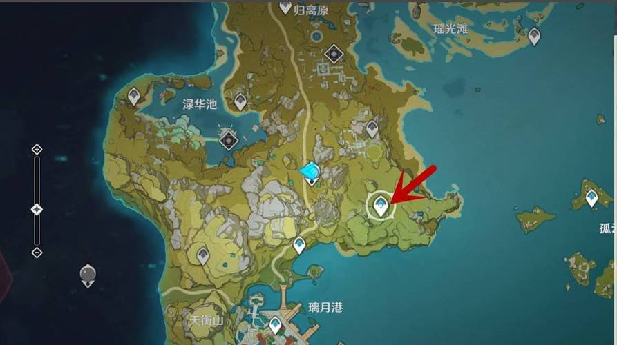 原神孤云阁陨星碎屑位置全攻略，探索与收集的奇妙之旅