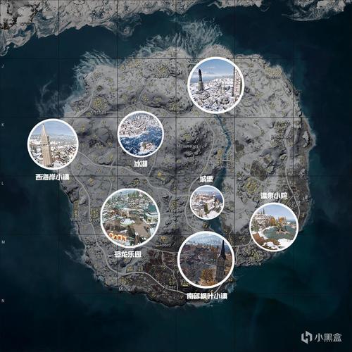 绝地求生雪地地图维寒迪建筑全解析,探索冰雪世界的生存奥秘