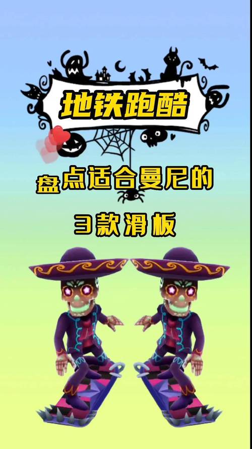 地铁跑酷分数飙升秘籍,角色滑板完美搭配攻略