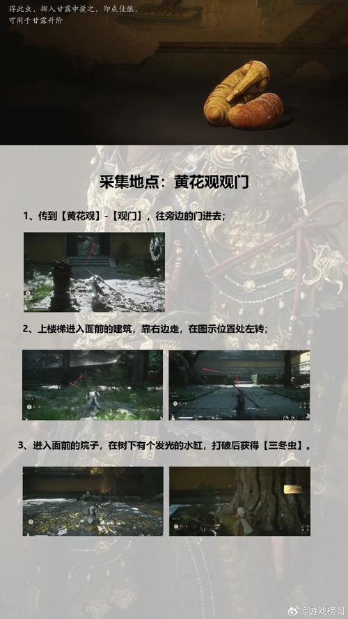 黑神话,悟空黄风岭三冬虫全获取攻略及趣味玩法揭秘